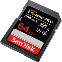 Карта памяти SanDisk Extreme PRO UHS-II SDXC 64GB [SDSDXPK-064G-GN4IN]