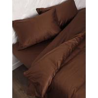 Постельное белье Loon Adelina (2-спальный, наволочка 70x70, коричневый)