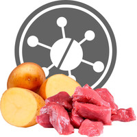 Сухой корм для собак Exclusion Monoprotein Vet Diet Hypoallergenic Medium&Large Breed Venison&Potato (для средних и крупных пород с картофелем и олениной) 2 кг