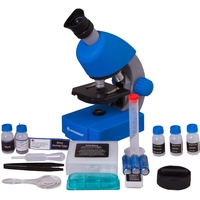 Детский микроскоп Bresser Junior 40x-640x (синий) 70123