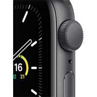 Умные часы Apple Watch SE 40 мм (алюминий серый космос/темная ночь)