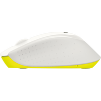 Мышь Logitech M330 Silent Plus (белый/желтый) в Мозыре