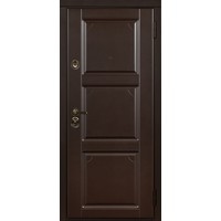 Металлическая дверь Стальная Линия Артур для дома 100У (коричневый)