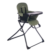 Высокий стульчик Martin Noir Siena (military green)
