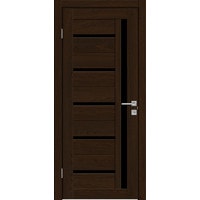 Межкомнатная дверь Triadoors Luxury 574 ПО 70x200 (brandy/лакобель черный)