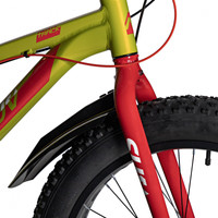 Велосипед Novatrack Fatbike 24 2024 24AHD.SUV.13GN4 (зеленый)