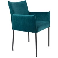 Интерьерное кресло Zuiver WL Dion Velvet (синий/черный) в Барановичах