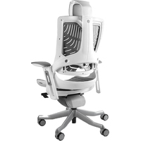 Кресло UNIQUE Wau 2 Elastomer (белый/серый)