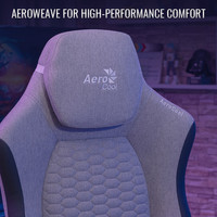 Кресло AeroCool Crown Plus AeroWeave (серый)