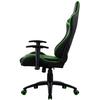 Кресло AeroCool AC120 AIR (черный/зеленый)