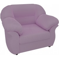 Интерьерное кресло Лига диванов Карнелла 105844 (микровельвет, сиреневый)