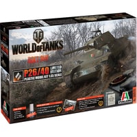 Сборная модель Italeri 36515 World Of Tanks P26/40 Limited Edition