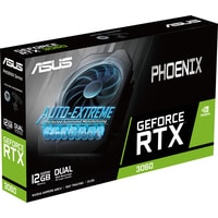 Видеокарта ASUS Phoenix GeForce RTX 3060 V2 12GB GDDR6 PH-RTX3060-12G-V2