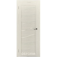 Межкомнатная дверь Юркас Deform D2 ДО 70x200 (французский дуб/мателюкс матовое)