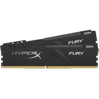 Оперативная память HyperX Fury 2x4GB DDR4 PC4-21300 HX426C16FB3K2/8