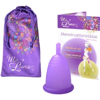 Менструальная чаша Me Luna Classic XL стебель (фиолетовый)