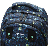 Школьный рюкзак Torber Class X T5220-NAV-BLU