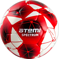 Футбольный мяч Atemi Spectrum PU (5 размер, белый/красный/черный)