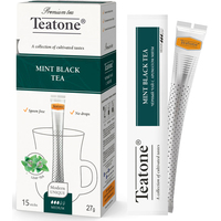 Черный чай Teatone Mint Black Tea - Черный чай Мята 15 стиков