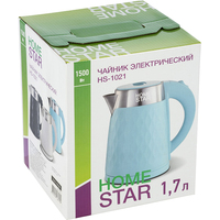 Электрический чайник HomeStar HS-1021 (черный)
