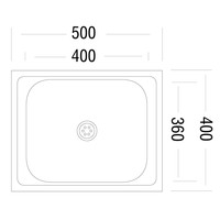 Кухонная мойка Ukinox STM 500.400-6K