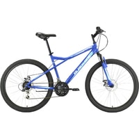 Велосипед Black One Element 26 D р.20 2021 (синий/белый)