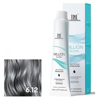 Крем-краска для волос TNL Professional Million Gloss 6.12 100 мл
