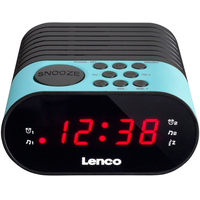 Настольные часы Lenco CR-07 (голубой)
