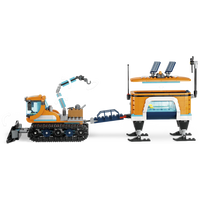 Конструктор LEGO City 60378 Арктический исследовательский грузовик и передвижная лаборатория