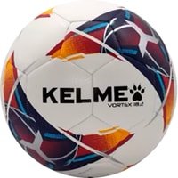 Футбольный мяч Kelme Vortex 18.2 9886130-423-4 (4 размер, белый/синий)