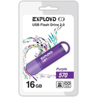 USB Flash Exployd 570 16GB (фиолетовый) [EX-16GB-570-Purple]