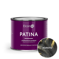 Краска Elcon Patina кузнечная 0.2 кг (золото)