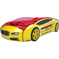 Кровать-машина КарлСон Roadster Ауди 162x80 (желтый)