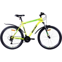 Велосипед AIST Quest 26 р.18 2020 (желтый/зеленый)