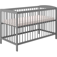 Классическая детская кроватка Polini Kids Simple 101 (серый)