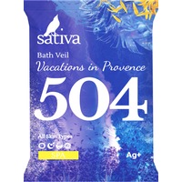 Sativa Пена для ванны №504 Каникулы в провансе 15 г