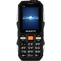 Кнопочный телефон Maxvi P100 (черный)