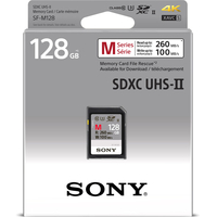 Карта памяти Sony SDXC SF-M Series UHS-II 128GB