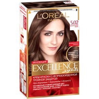 Крем-краска для волос L'Oreal Excellence 5.02 Обольстительный каштан