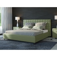 Кровать Ormatek Corso-3 160x190 (экокожа, олива)