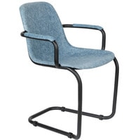Интерьерное кресло Zuiver Thirsty (синий/черный) в Гомеле