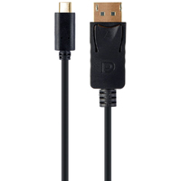 Кабель Cablexpert A-CM-DPM-01 USB Type-C - DisplayPort (2 м, черный)