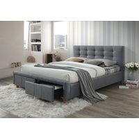 Кровать Signal Ascot 160x200 (серый)