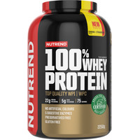Протеин сывороточный (изолят) Nutrend 100% Whey Protein (2250г, банан/клубника)