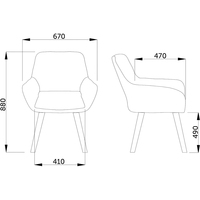 Интерьерное кресло AksHome Soft 64743 (бирюзовый)