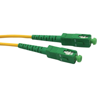 Кабель USBTOP SC/APC-SC/APC-SM-3.0mm (10 м, зеленый)