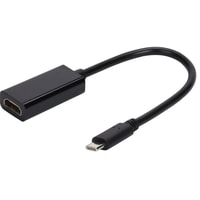Адаптер USBTOP USB3.1 Type-C на HDMI (черный)
