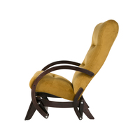Кресло-качалка Мебелик Мэтисон (охра/венге структура) в Гомеле