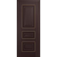 Межкомнатная дверь ProfilDoors Классика 25U L 90x200 (темно-коричневый/золото)