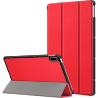 Чехол для планшета JFK Smart Case для Huawei MatePad 10.4 (красный)